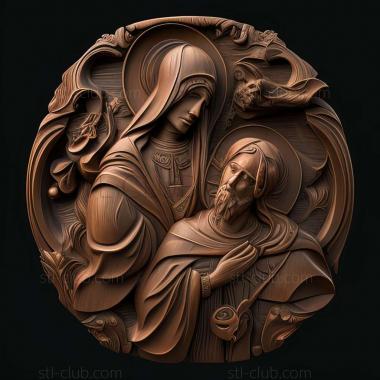 3D модель RELIEFCARVED WOODEN (STL)